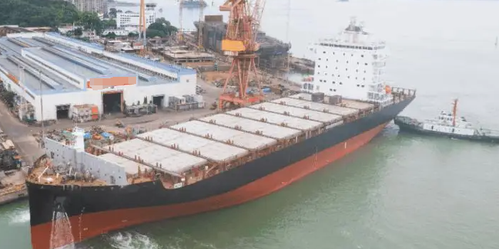 好新闻！厦船沉工交付1800TEU集装箱船，扬子江船业再获集装箱船订单