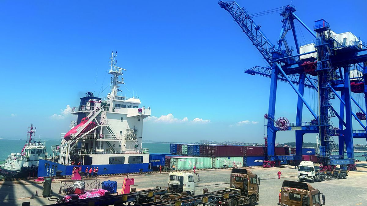 泉州港再添集装箱新航路